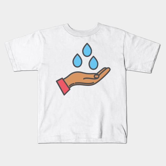 Clean Water Kids T-Shirt by SWON Design